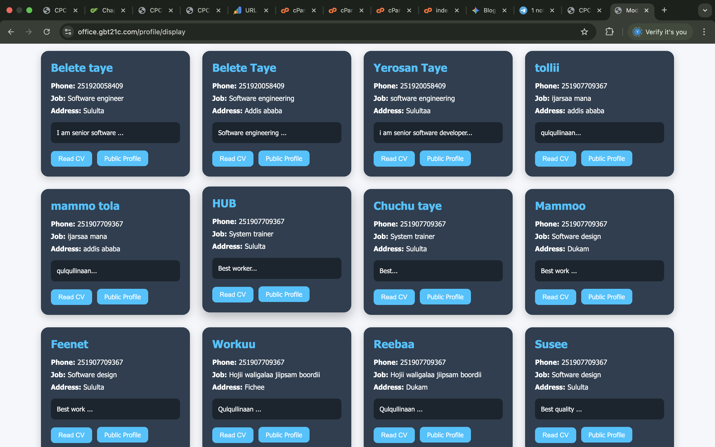 Digital Job Portal